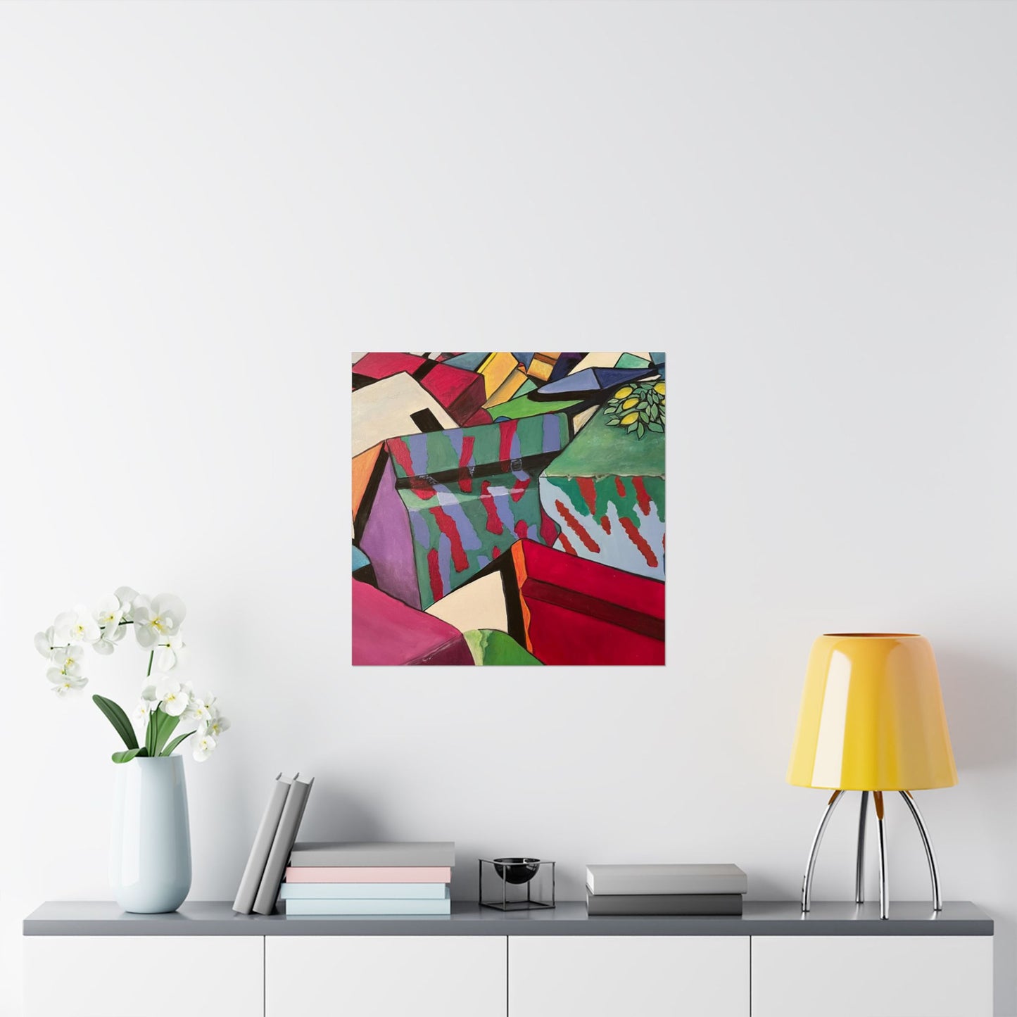 Matte Vertical Poster Cubes