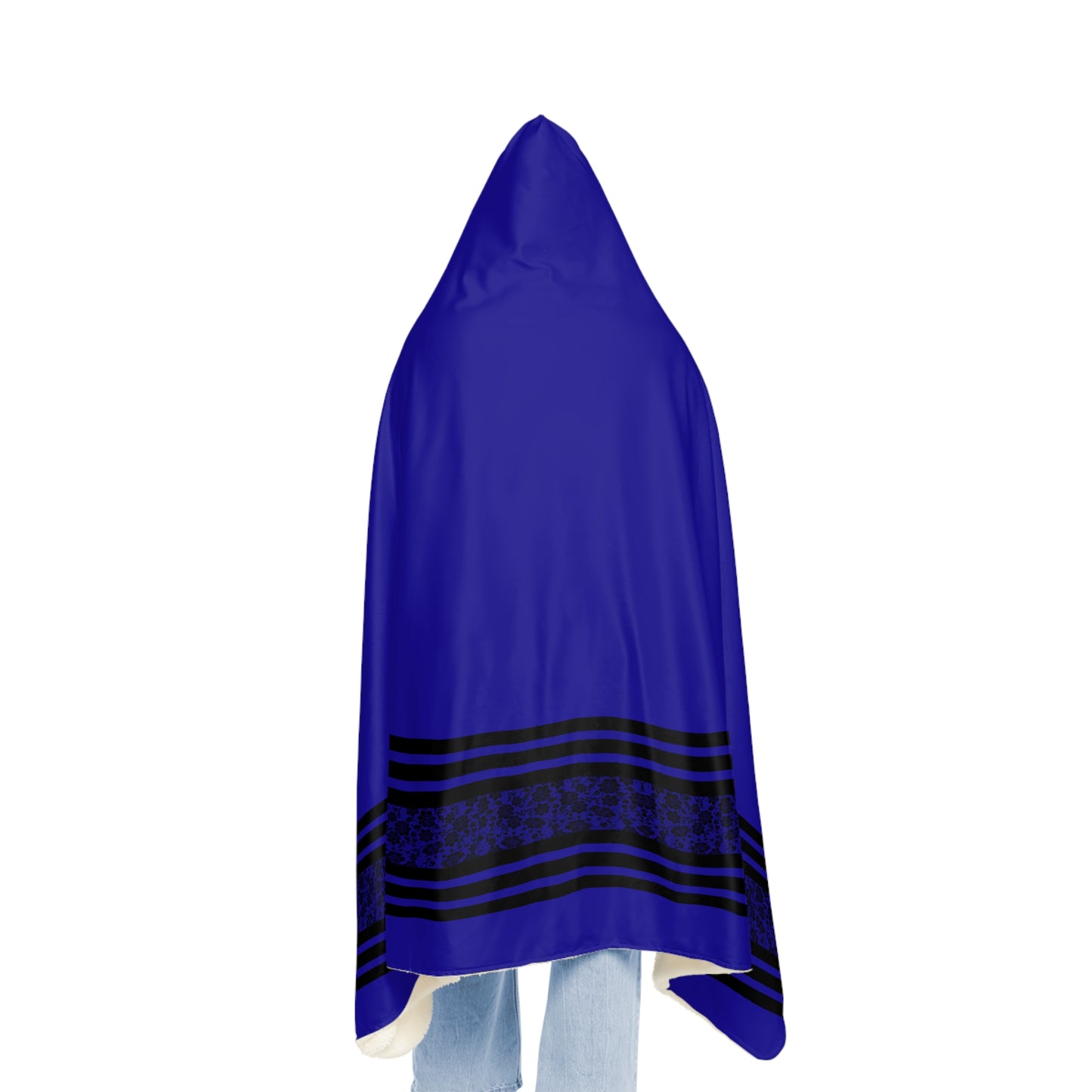 Sherpa or Microfiber Hooded Blanket Skirt