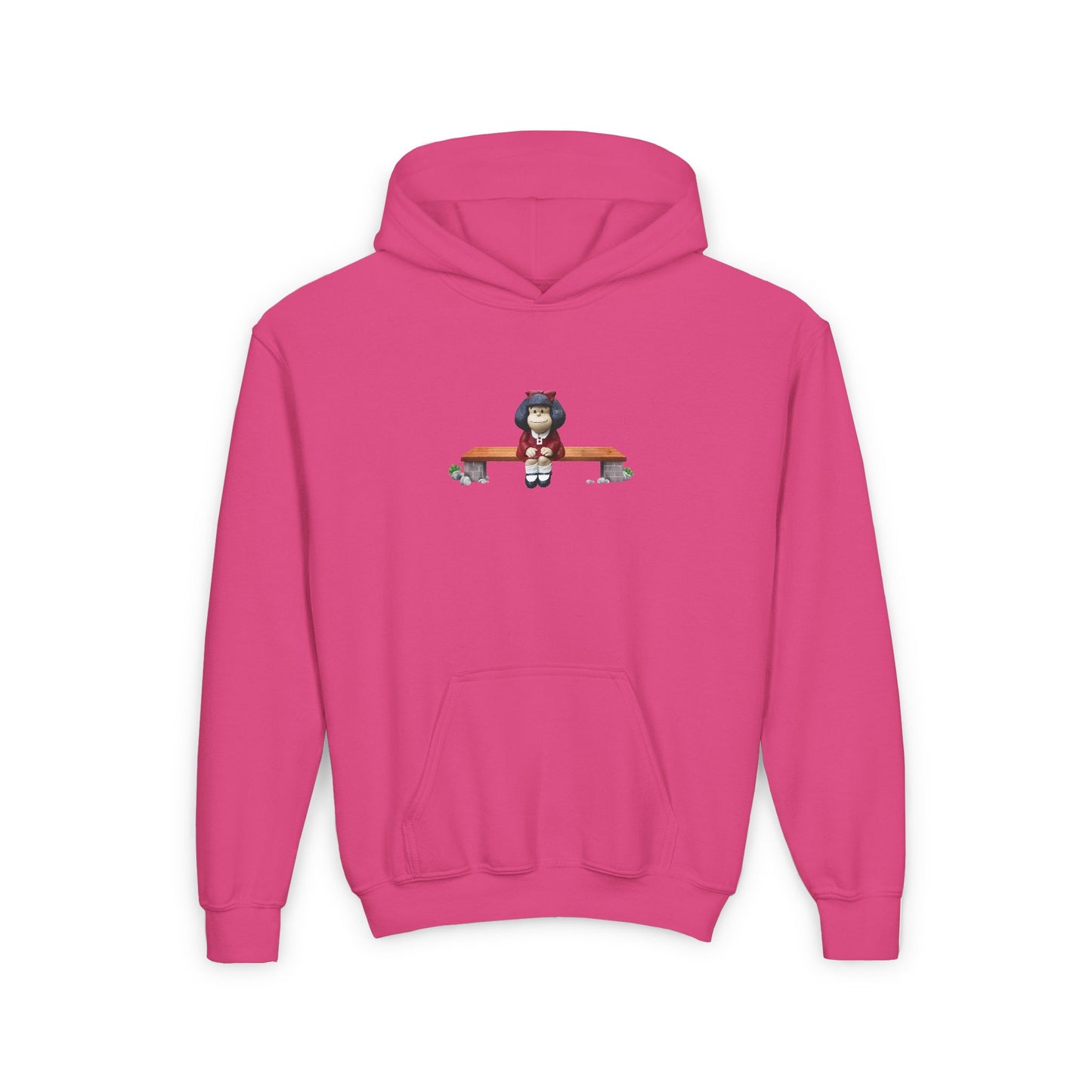 Sudadera Unisex Capucha Infantil Mafalda