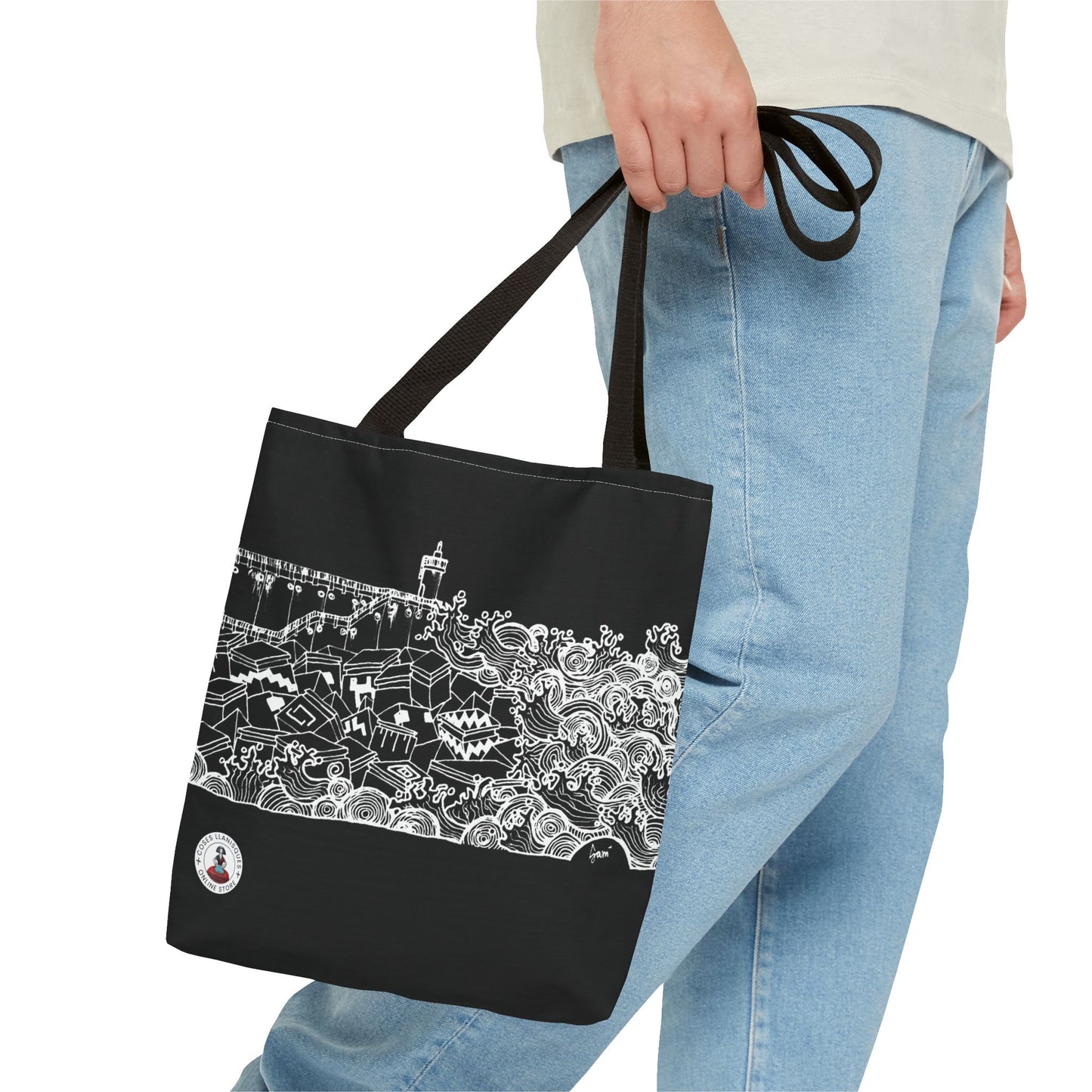 Tote Bag Puertu Llaniscu by Sarri