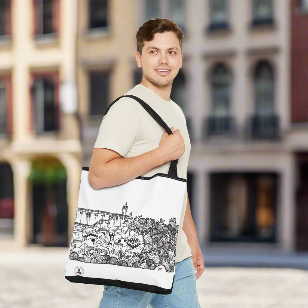 Tote Bag Puertu Llaniscu by Sarri 